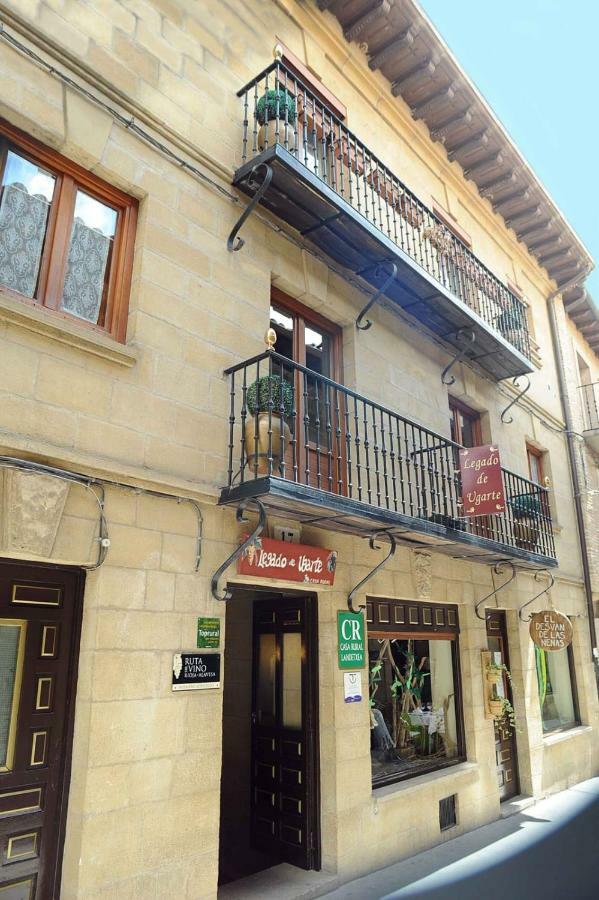 Legado De Ugarte, Casa Rural La Guardia Eksteriør billede